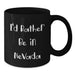 Funny Nevada Black Coffee Mugs, Gifts from Friends and Family, I'd Rather Be In Nevada Quote, Black 11oz or 15oz Ceramic Mugs for Men Women, Unique Christmas Unique Gifts - Additional