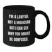 Funny Lawyer Gifts from Friends for Lawyer Men on Christmas Unique - Additional