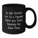 Funny Birthday Unique Gifts for Payroll Clerk, Unique Payroll Clerk Black Coffee Mug, I'm Not Perfect But I'm A Payroll Clerk Gifts from Friends - Additional