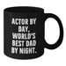 Actor's Coffee Break Funny Quote Gifts from Friends and Family for Birthday Unique Mugs - Additional