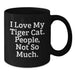 Funny Tiger Cat Black Coffee Mugs Funny Tiger Cat Gifts for Christmas Unique Gifts from Friends - Additional
