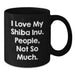 Funny Shiba Inu Dog Gifts from Men to Women - Black Coffee Mug for Shiba Inu Lovers, Christmas Unique Gifts - Additional