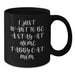 Funny Tabby Cat Gifts from Mom to Stay at Home Tabby Cat Mom on Birthday Unique Gifts Black Coffee Mug - I Just Want To Be A Stay At Home Tabby Cat Mom - Additional
