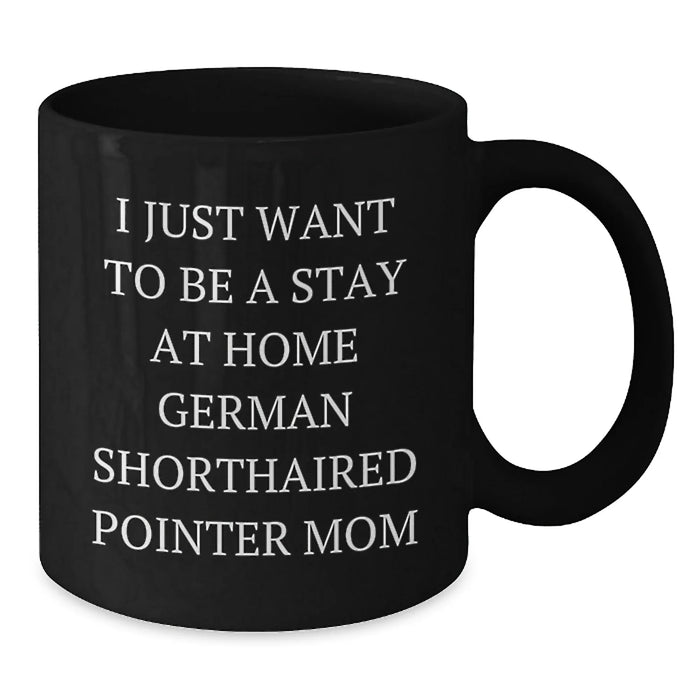 German Shorthaired Pointer Dog Mom Coffee Lover Funny Christmas Unique Gifts from Friends and Family - Additional