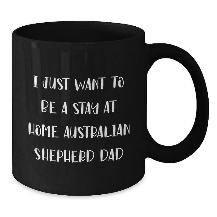 Funny Australian Shepherd Dog Christmas Unique Gifts from Men to Australian Shepherd Dog Dad - Additional