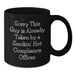 Compliance Officer Gifts Funny Black Coffee Mug Unique Christmas Memorable Presents from Friends Family Coworkers - Additional