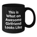 Funny Sweetheart Black Coffee Mug Gifts from Men to Sweetheart This Is What An Awesome Sweetheart Looks Like Birthday Unique Gifts for Sweetheart - Additional