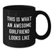 Gifts for Sweetheart - Funny Black Coffee Mug - This Is What An Awesome Sweetheart Looks Like, Black Coffee Mugs Gifts from Men to Sweetheart, Birthday Unique Gifts - Additional
