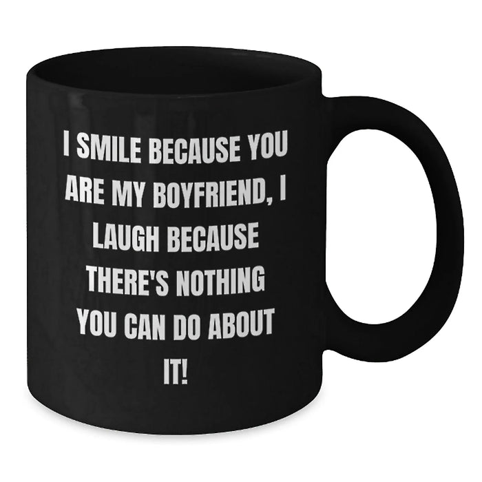 Funny Sweetheart Gifts, I Smile Because You Are My Sweetheart, Unique Birthday Mug from Friends to Sweetheart - Additional