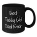 Funny Tabby Cat Dad Ever Gifts from Friends for Tabby Cat Lovers on Birthday Unique Gifts - Additional