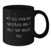 Funny Old English SheepDog Black Coffee Mugs Gifts from Family to Friends, Unique Christmas Memorable Presents for Old English SheepDog Lovers, Humorous Quote Mug - Additional