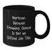 Funny Mortician Coffee Mug, Gifts from Friends for Mortician, Unique Birthday Unique Gift Ideas, 'Mortician. Because Freaking' genius Is Not An Official Job Title.' Quote - Additional