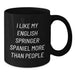 English Springer Spaniel Dog Lovers Funny Gift From Men to Friends on Birthday Unique English Springer Spaniel Dog Gifts - Additional