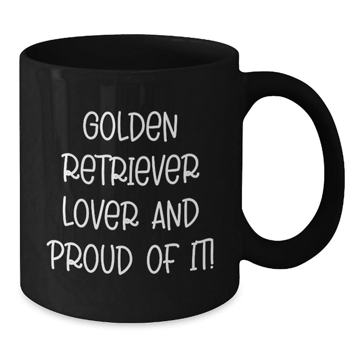 Funny Golden Retriever Lover Gifts from Mom for Women on Birthday Unique Mug - Additional