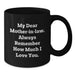 Funny Mom-in-law Gifts for Christmas Unique from Friends, Mom-in-law Inspirational Quote Black Coffee Mug - Additional