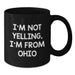 Funny Ohio Black Coffee Mugs, Gifts from Men, Women, Friends, Coworkers to Ohio, Men, Women, Friends, Coworkers, Valentine's Unique Gifts - Additional