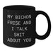 Funny Bichon Frise Dog Gifts for Men Friends from Women Unique Christmas Unique Gifts - Additional