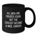 Funny Mail Carrier Gifts from Men - Black Coffee Mug for Mail Carrier on Birthday - Additional