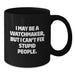 Funny Watchmaker Gifts from Friends for Men, Unique Black Coffee Mug, Christmas Unique Gifts - Additional
