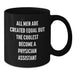 Funny Quote Mugs for Physician Assistants, Gifts from Friends to Physician Assistant Men, Black Coffee Mugs, Inspirational Gifts for Christmas - Additional