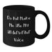 Funny Underwriter Gifts from Family - Cute Black Coffee Mug - Do Not Make Me Use My Underwriter Voice, Underwriter Christmas Unique Gifts, Gifts for Underwriter - Additional