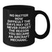 Inspiring Gifts for Aircraft Mechanic Men, Funny Black Coffee Mug, Valentine's Unique Gifts, Gifts from Friends, Gifts for Aircraft Mechanic Enthusiasts - Additional