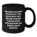 Funny Ambulance Driver Gifts from Men to Ambulance Driver, Black Coffee Mug for Ambulance Driver's Mother's Day Unique Gifts - Additional