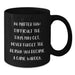 Game Warden Inspirational Black Coffee Mug for Men - Gifts from Family for Valentine's - Additional