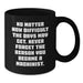 Funny Machinist Gifts for Him, Black Coffee Mug with Inspirational Quote - Perfect for Christmas Unique Gifts from Men to Machinist Friends - Additional
