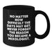 Funny Mixologist Gifts for Men Birthday Unique Black Coffee Mug from Friends - Additional