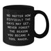 Funny Inspirational Tool Maker Black Coffee Mug Gifts from Men to Tool Makers on Christmas - Additional