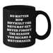 Funny Watchmaker Gifts from Men to Watchmaker Friends on Valentine's - Black Coffee Mug - Additional