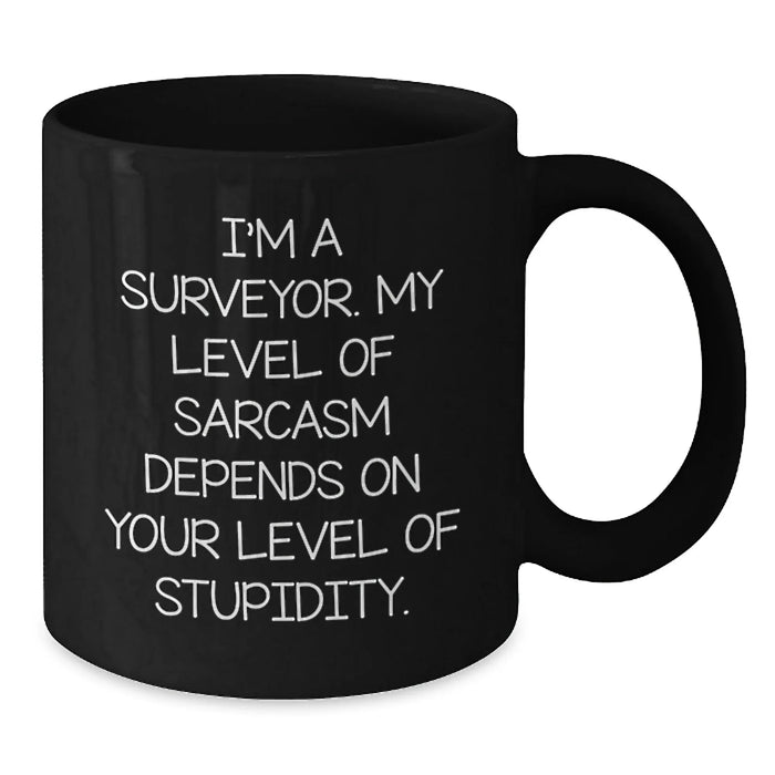 Funny Surveyor Gifts for Men from Friends Christmas Unique Mug Ideas - Additional