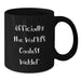Funny Welder Gift, Valentine's Unique Gifts from Friends to Men, Officially The World's Coolest Welder Black Coffee Mug - Additional