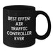 Air Traffic Controller Gifts from Men to Coworkers, Funny Black Coffee Mug for Christmas Unique Presents - Additional