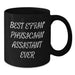 Funny Physician Assistant Gifts from Son to Best Effin' Physician Assistant Ever Black Coffee Mug for Father's Day Unique Gifts - Additional