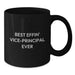 Funny Vice-principal Gifts from Friends, Best Effin' Vice-principal Ever Quote, Black Coffee Mug for Valentine's Unique Gifts - Additional