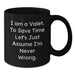 Funny Valet Gifts for Men from Friends with I Am A Valet Mugs, Black Coffee Mug for Graduation Unique Gifts - Additional