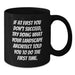 Funny Landscape Architect Gifts, Black Coffee Mugs, If At First You Don't Succeed, Try Doing What Your Landscape Architect Told You To Do The First Time. Gifts from Friends and Family - Additional