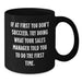 Funny Sales Manager Gifts, Birthday Unique Gifts from Coworkers, Black Coffee Mugs for Sales Managers, If At First You Don't Succeed, Try Doing What Your Sales Manager Told You To Do The First Time - Additional