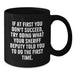 Funny Sheriff Deputy Gifts for Men, Graduation Unique Mugs from Friends, Sheriff Deputy Black Coffee Mug with Humor - Additional