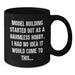 Funny Model Building Memories Graduation Gifts for Men from Friends - Black Coffee Mug - Additional
