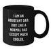 Funny Assistant Dad Black Coffee Mug Gift for Men from Friends - Additional