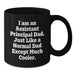 Funny Assistant Principal Gifts for Dad - Black Coffee Mug - I'm a Principal Dad Except Much Cooler - Additional