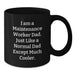 Funny Maintenance Worker Dad Gifts, Black Coffee Mug for Maintenance Worker, I Am A Maintenance Worker Dad Gifts from Family, Unique Gifts for Maintenance Worker Dad - Additional
