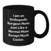 Funny Orthopedic Surgeon Gifts from Mom, Black Coffee Mug for Orthopedic Surgeon Men - Additional