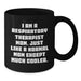 Funny Respiratory Therapist Mom Gifts, Black Coffee Mug for Graduation Unique Gifts from Family, Friends, and Coworkers - Additional