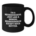 Funny Neurosurgeon Gifts for Men, Christmas Unique Mugs from Friends, Black Coffee Mug, 'I'm A Neurosurgeon...' - Additional