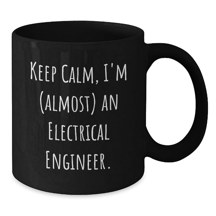 Funny Electrical Engineer Black Coffee Mugs Gifts for Men, Women, Friends, Coworkers, Family, Unique Graduation Unique Gifts from Men, Women, Friends, Coworkers, Family - Additional