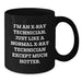 Funny X-Ray Technician Mug Gifts for Men from Friends - Additional